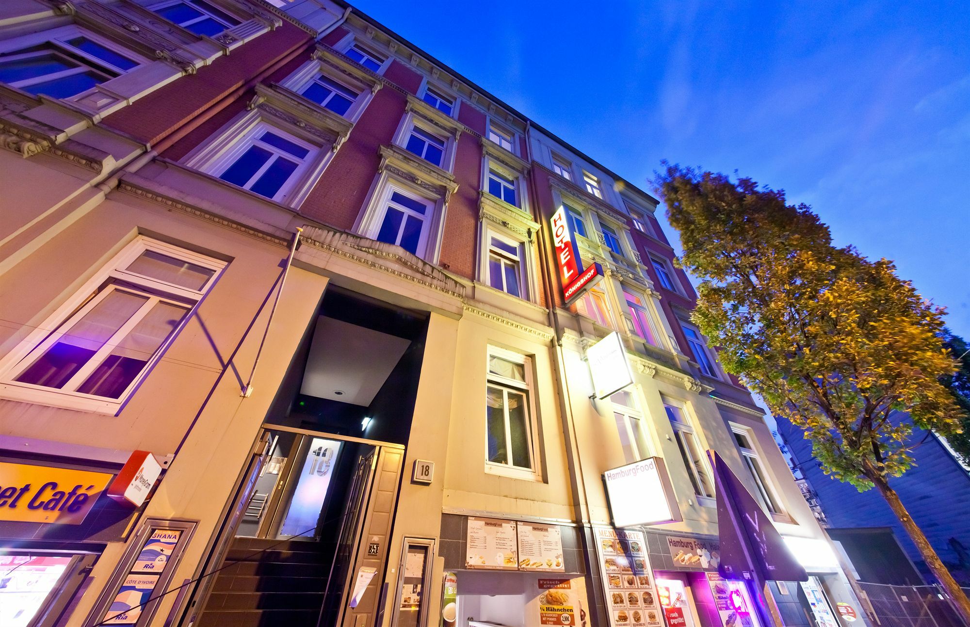Hotel Koenigshof Hamburgo Exterior foto